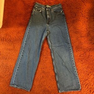Levi’s medium wash super high rise jeans